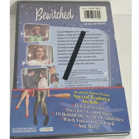 Bewitched Double Feature Original & Modern Version 2 DVD Movie - Picture 2 of 3